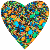 Thumbnail for Dinosaur Sprinkles Mix Orange And Blue