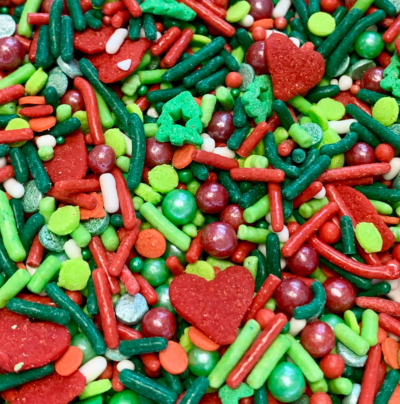Heart of Christmas Sprinkles Mix