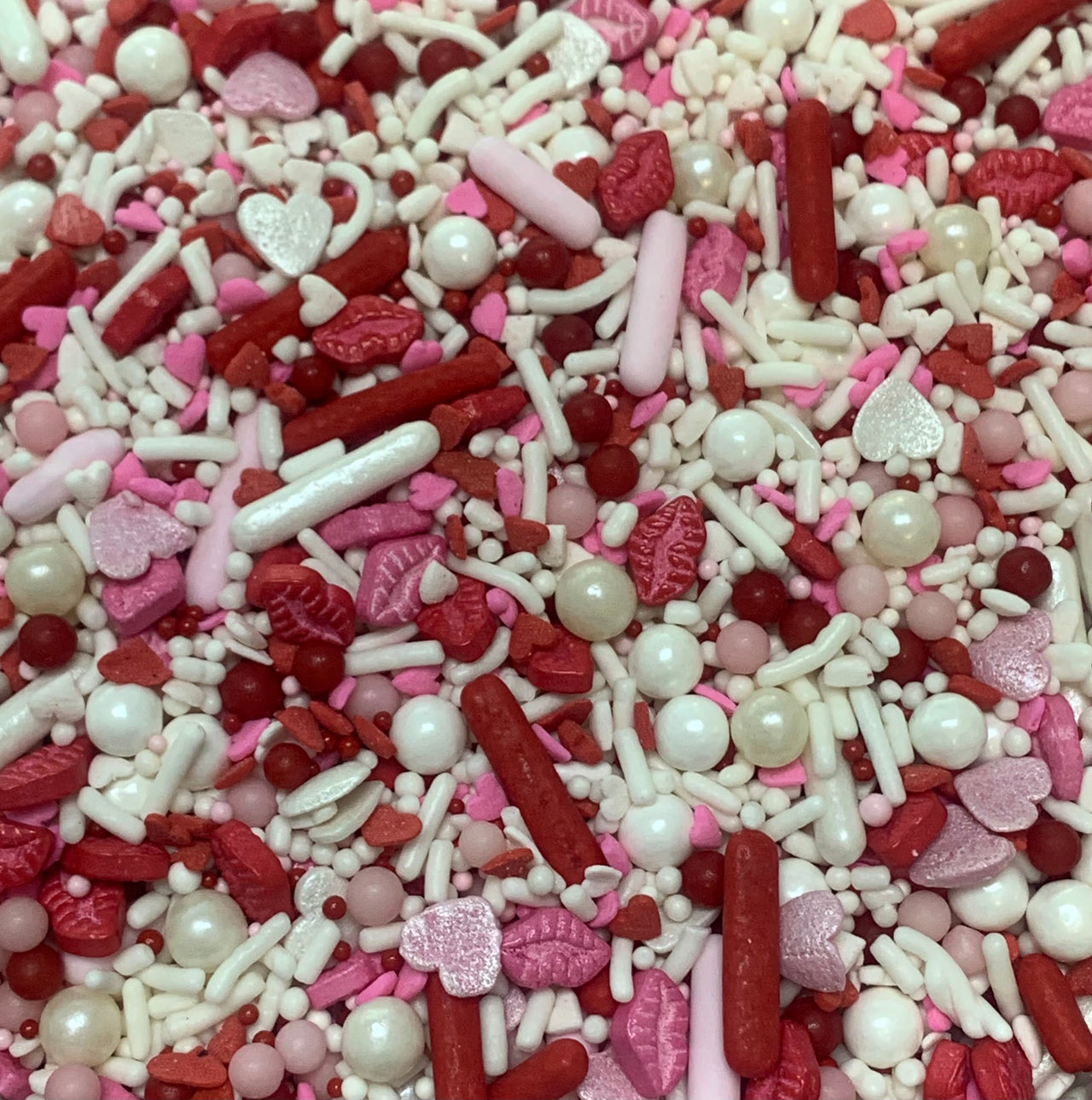 Lips And Heart Sprinkles Mix
