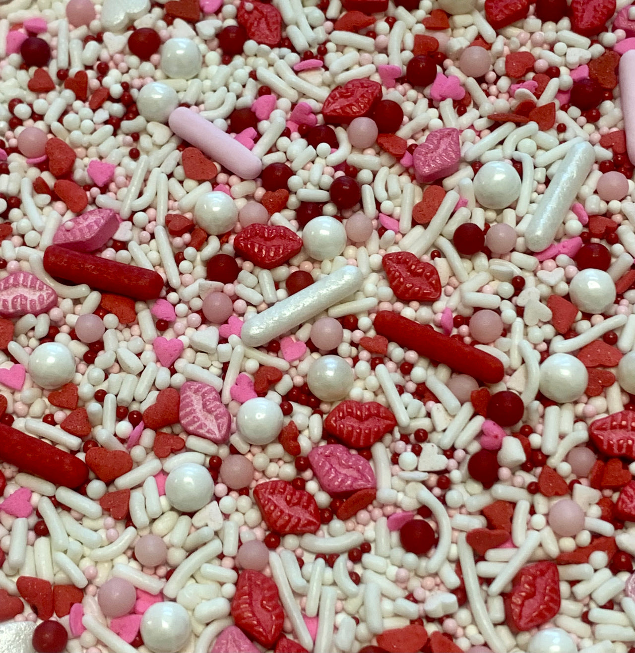Lips And Heart Sprinkles Mix