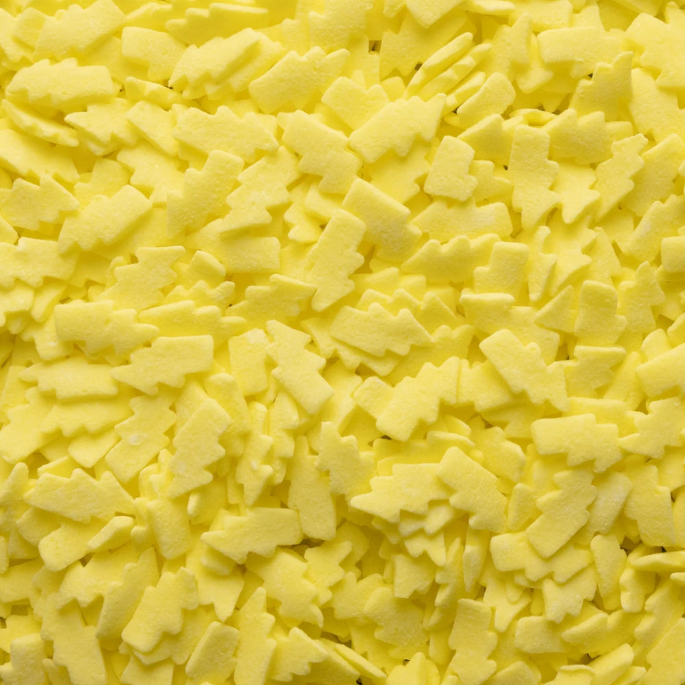 Yellow Lightning Bolt Sprinkles