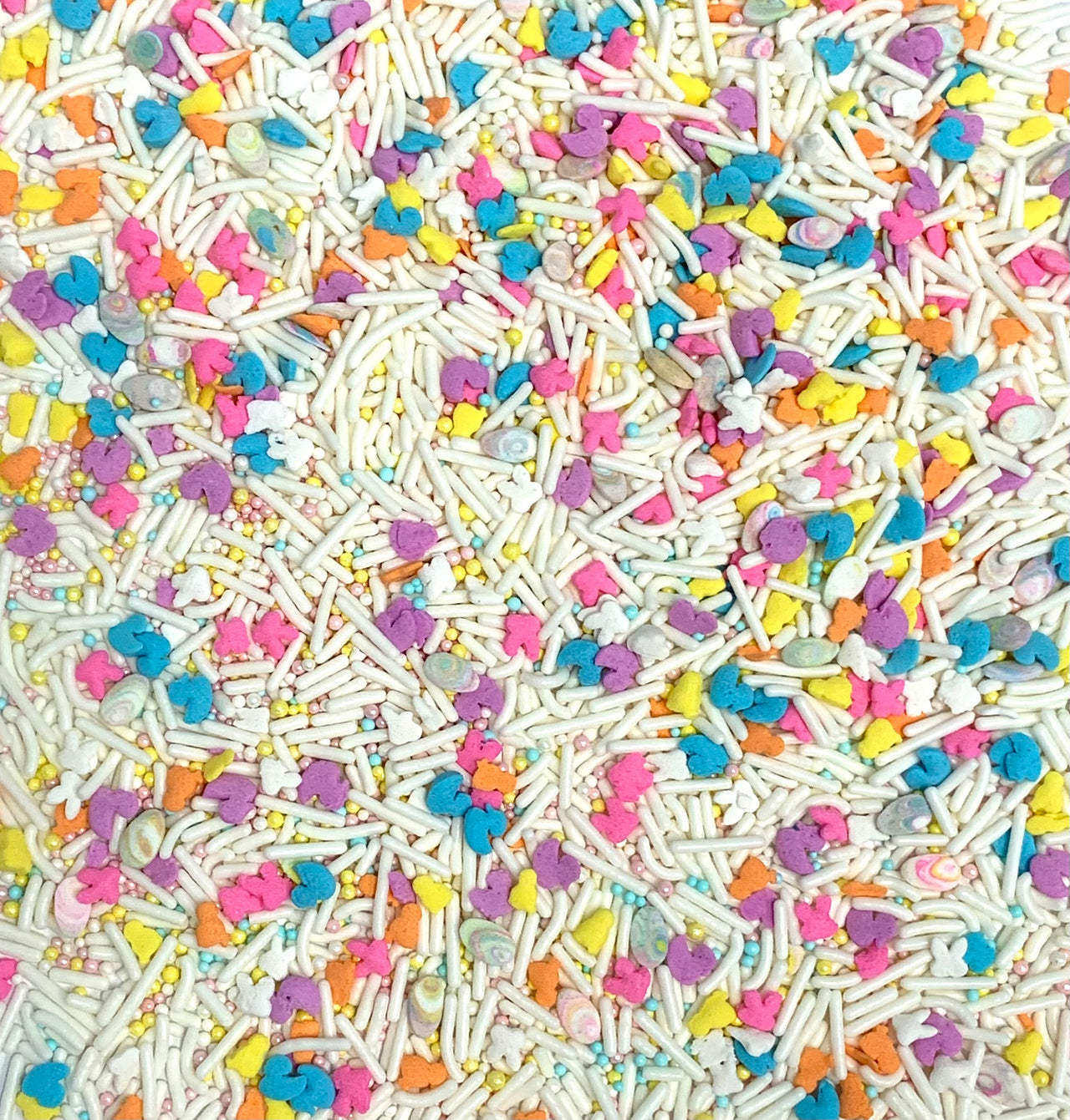 White Easter Sprinkles Mix
