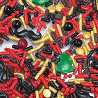 Thumbnail for Cool Mom Sprinkles Lumberjack Mustache Sprinkles LumberJack Sprinkles For Baking And Decorating Cakes, Cupcakes, And More!