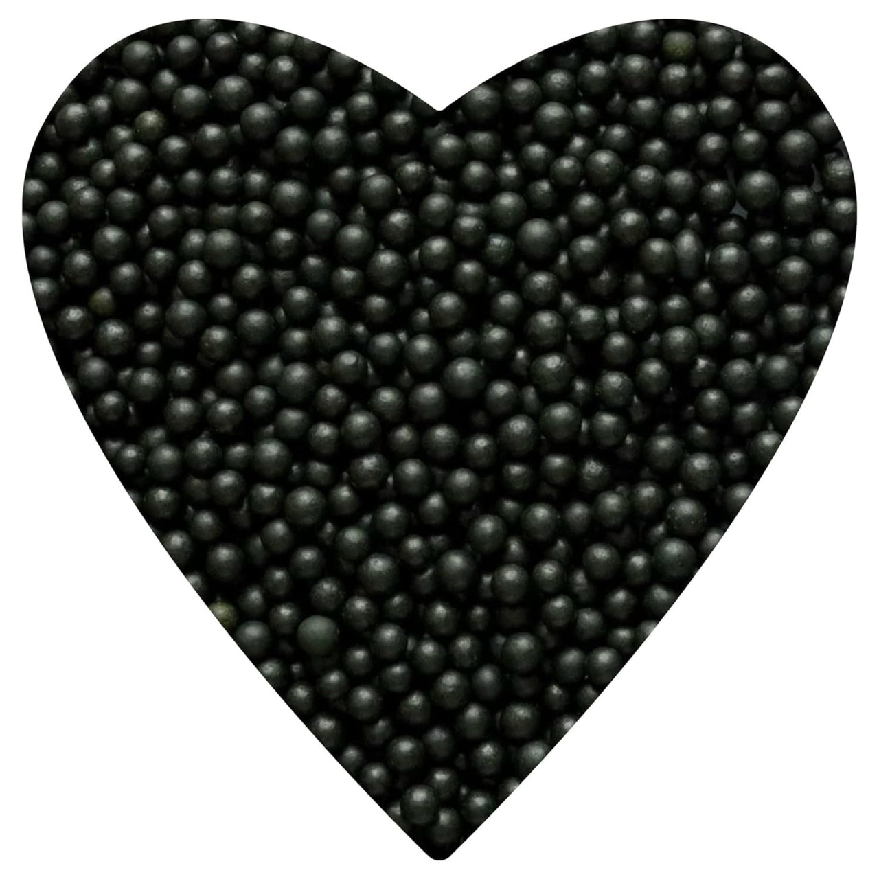 4mm Black Sugar Pearls (Snowman Accessories) - Cool Mom Sprinkles