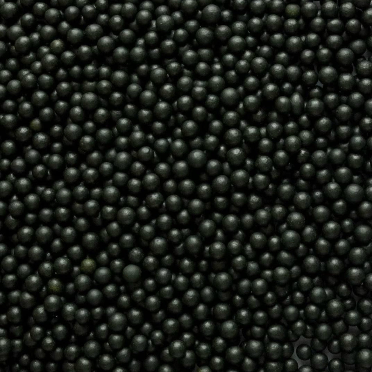 4mm Black Sugar Pearls (Snowman Accessories) - Cool Mom Sprinkles