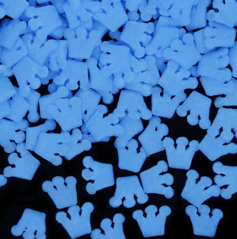 Blue Crown All Natural Confetti Sprinkles 💟 - Cool Mom Sprinkles