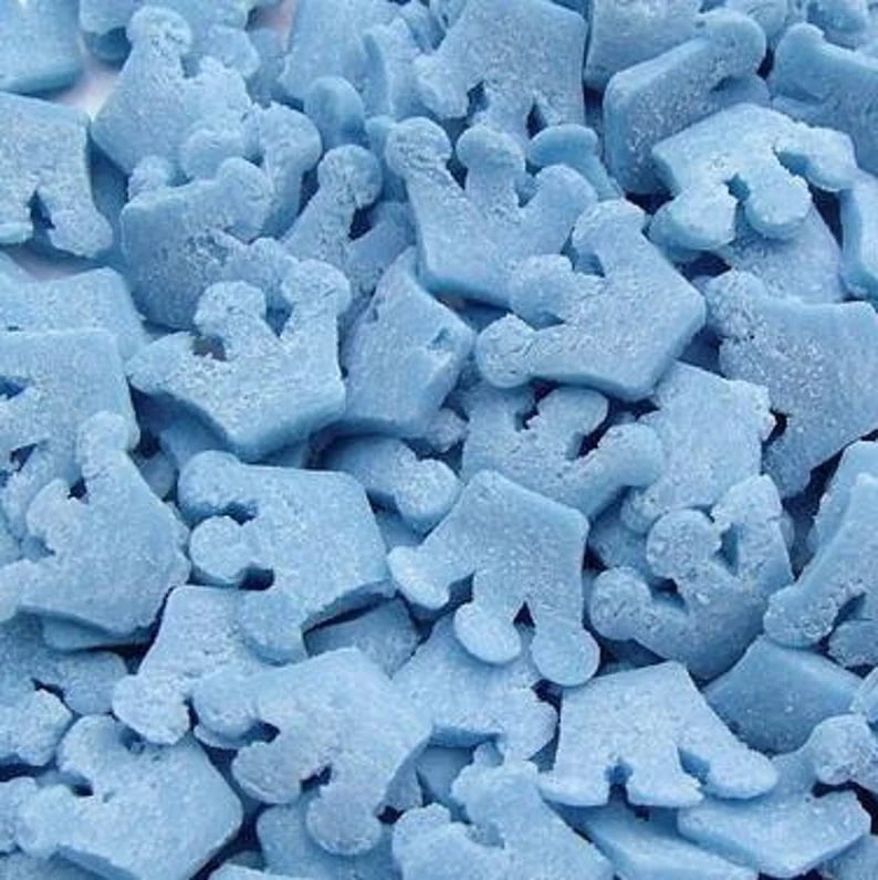 Blue Crown All Natural Confetti Sprinkles 💟 - Cool Mom Sprinkles