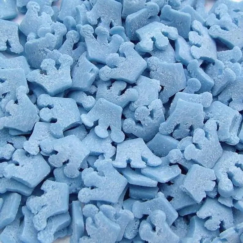 Blue Crown All Natural Confetti Sprinkles 💟 - Cool Mom Sprinkles