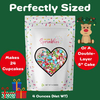 Thumbnail for Bright Snowflake Sprinkles Mix - Cool Mom Sprinkles