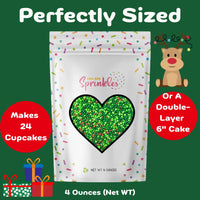 Thumbnail for Christmas Holly Nonpareils - Cool Mom Sprinkles
