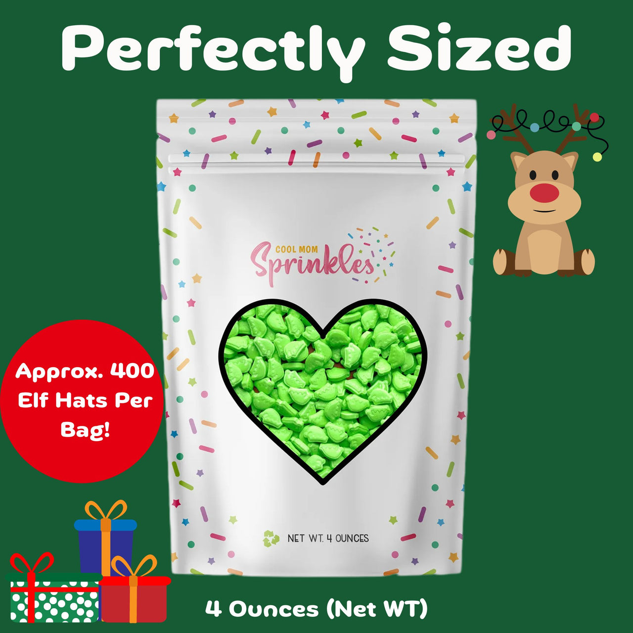 Elf Hat Sprinkles - Cool Mom Sprinkles