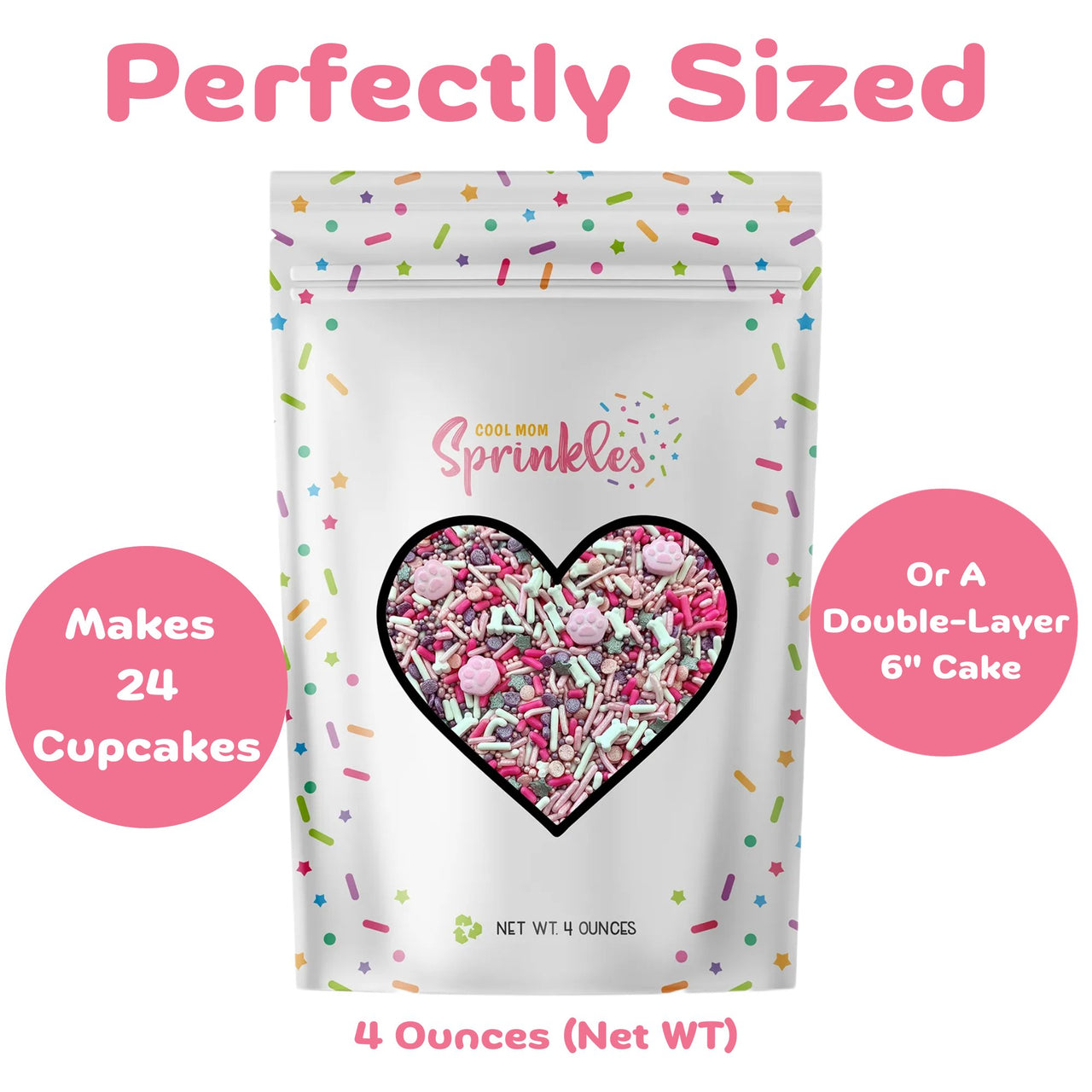 Girl Dog Sprinkles Mix - Cool Mom Sprinkles