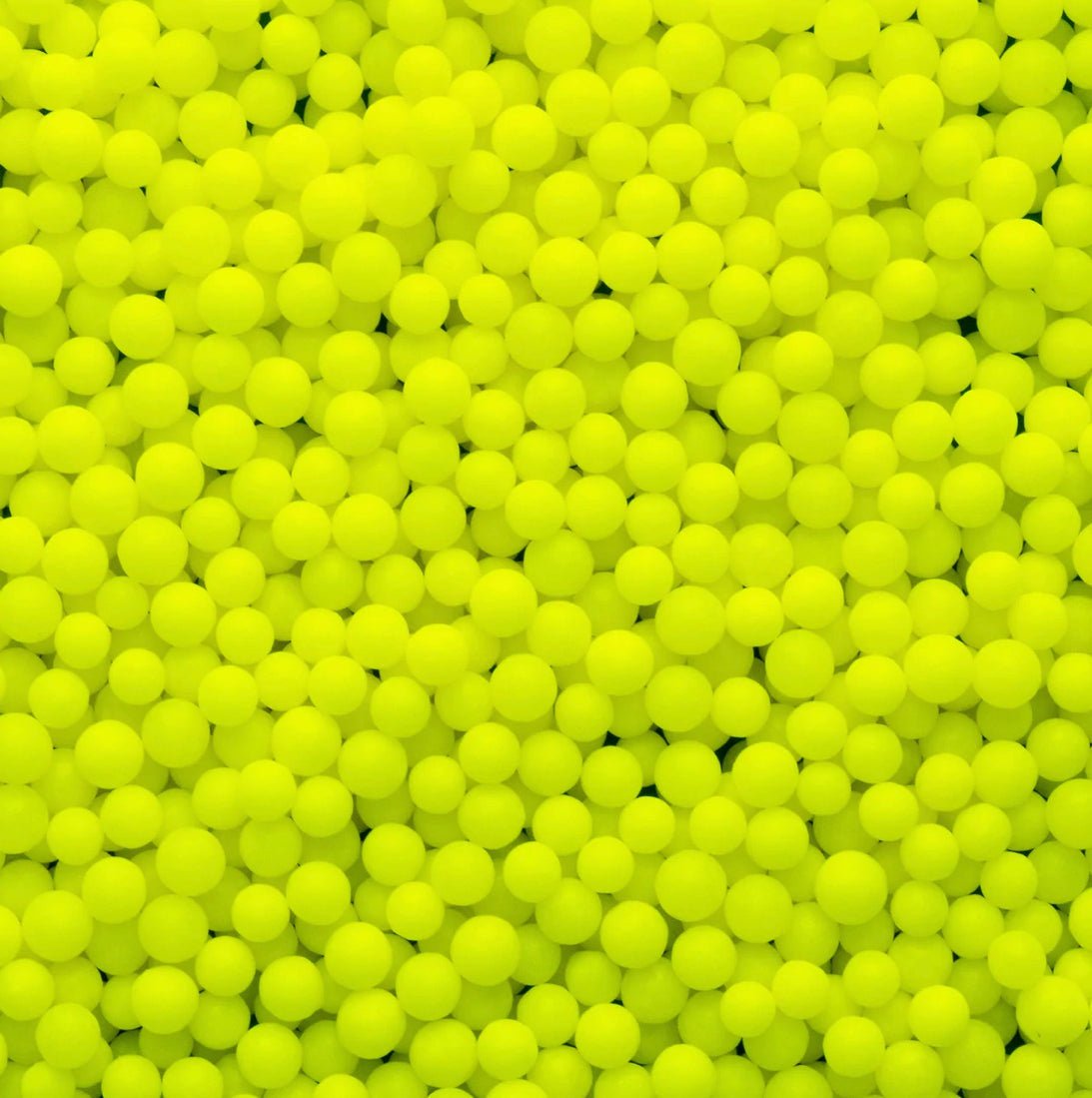 Glowing Yellow 4mm Sugar Pearls - Cool Mom Sprinkles