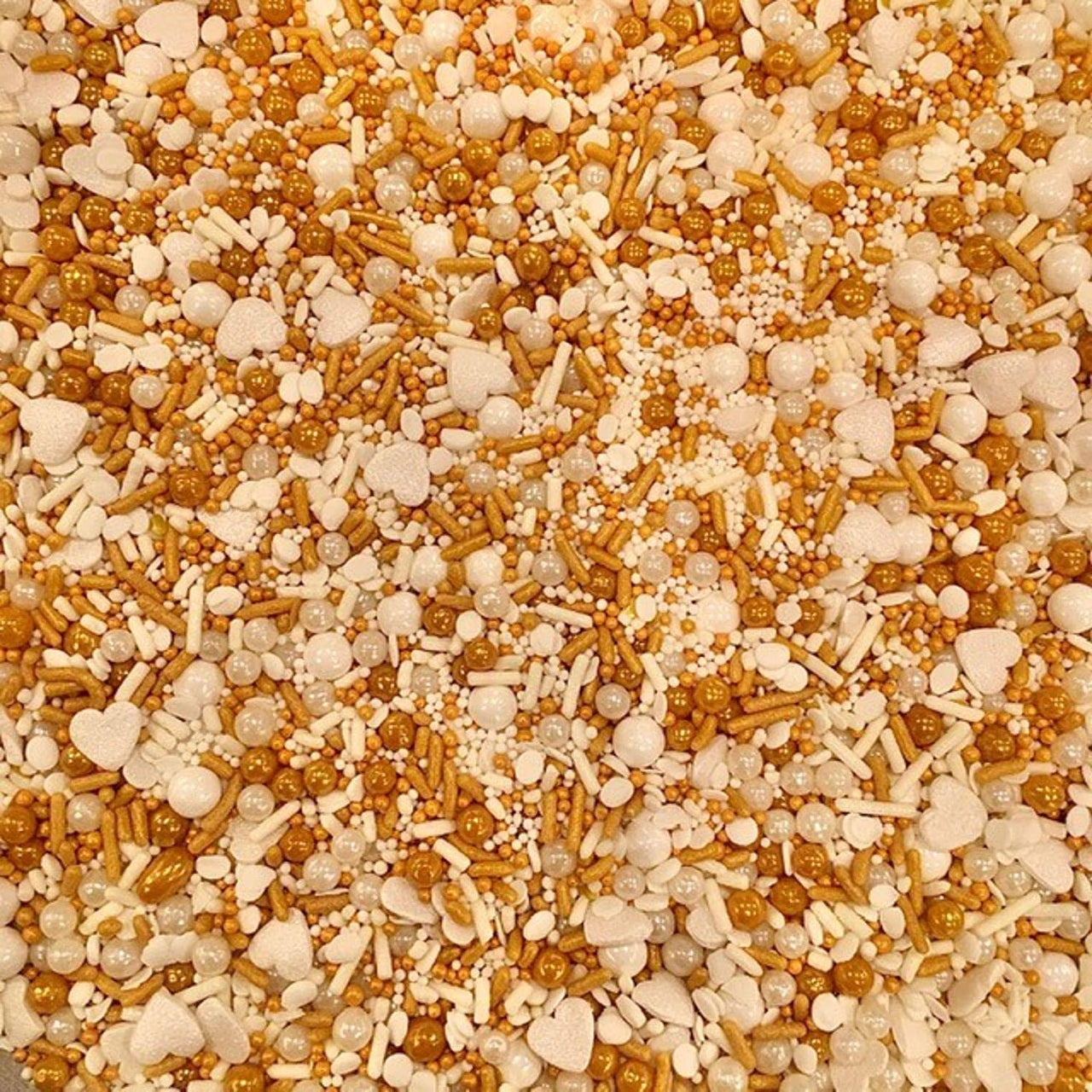 Gold And White Sprinkles Mix - Cool Mom Sprinkles