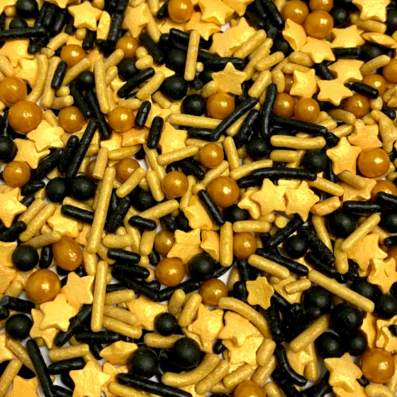 Gold & Black Sprinkles Mix - Cool Mom Sprinkles