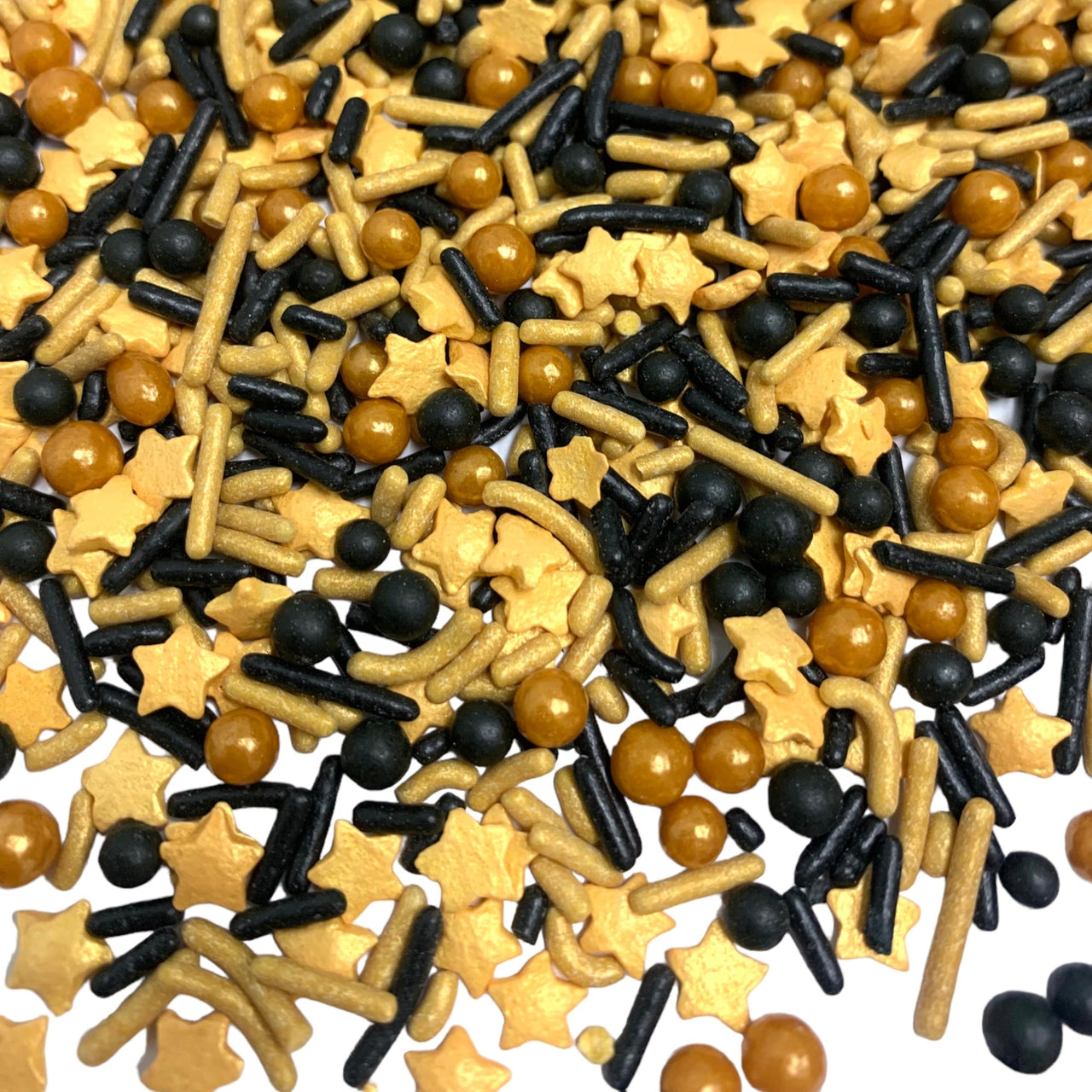 Gold & Black Sprinkles Mix - Cool Mom Sprinkles