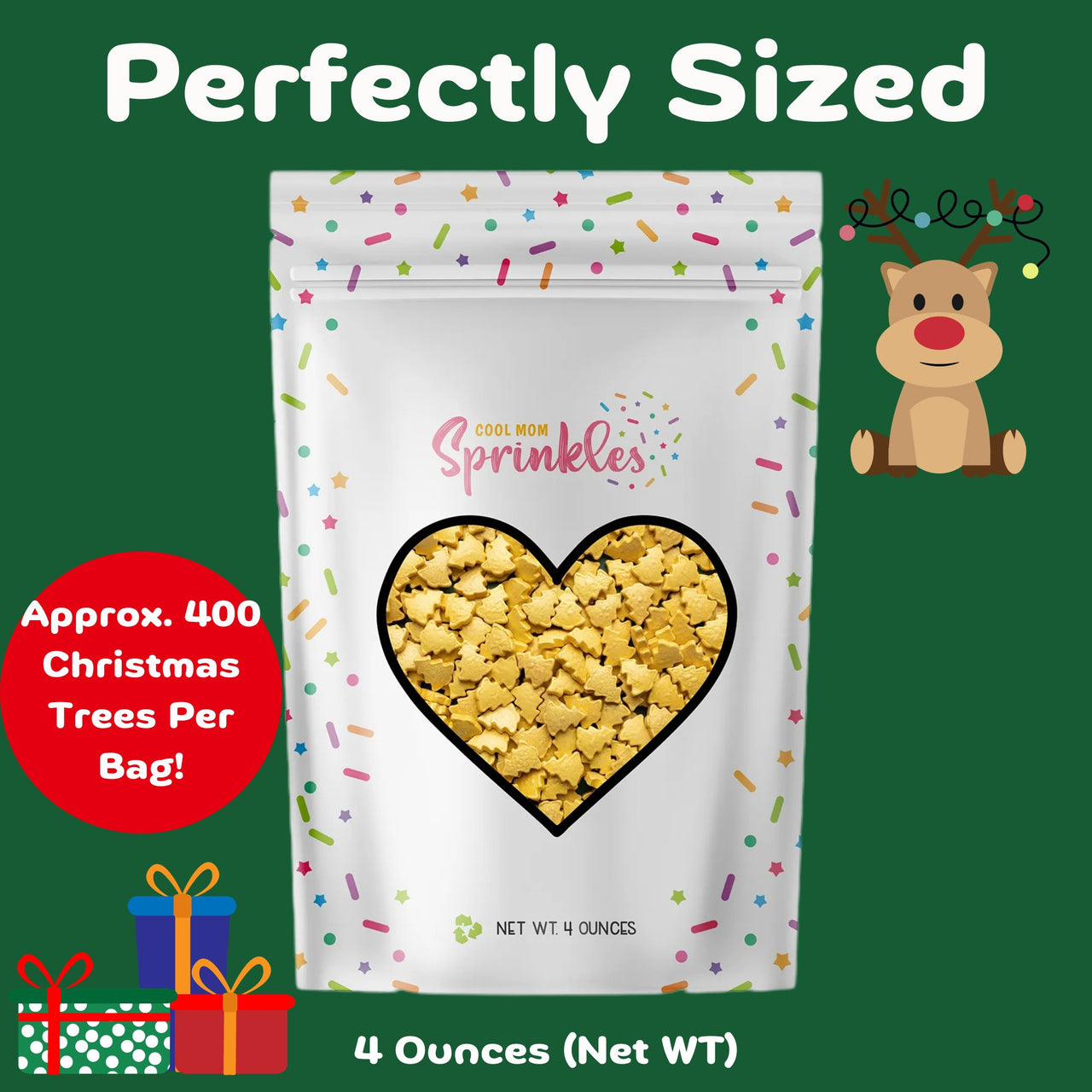 Gold Tree Sprinkles - Cool Mom Sprinkles