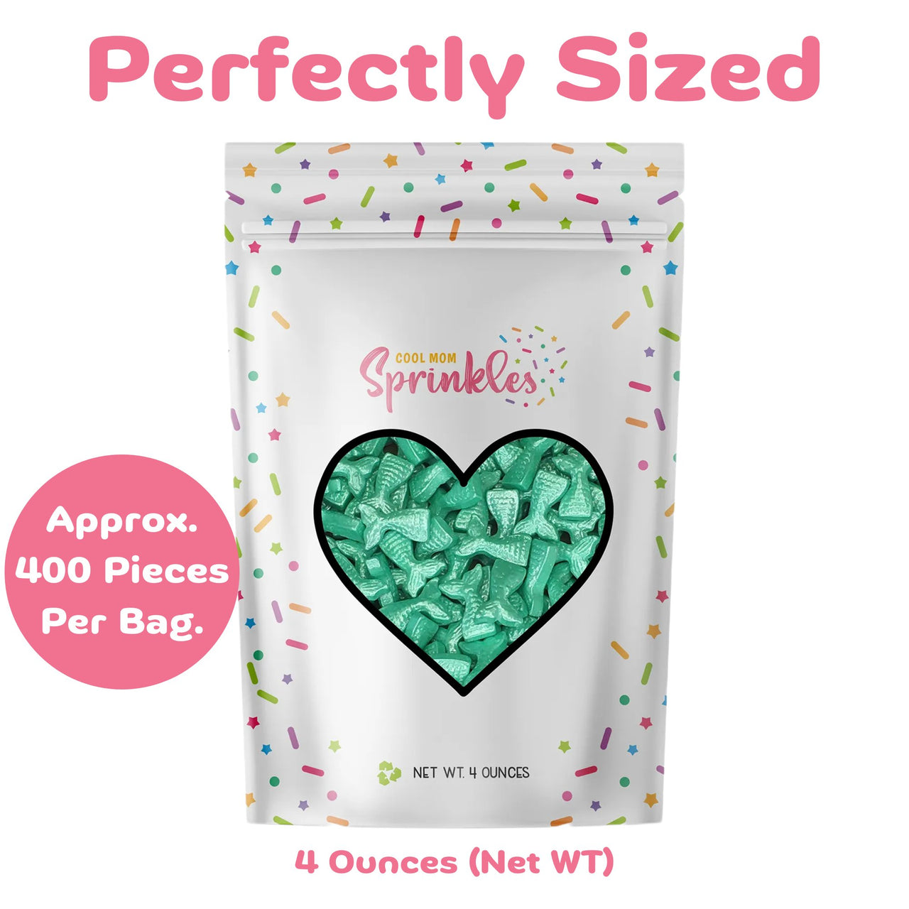 Green Mermaid Tail Sprinkles - Cool Mom Sprinkles