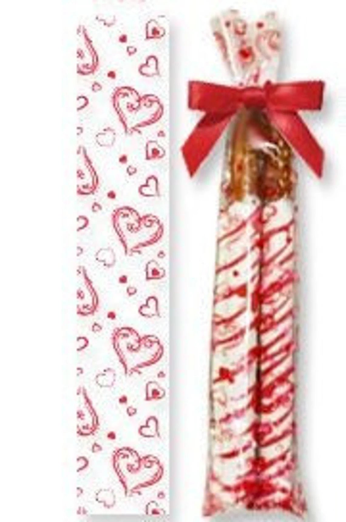Heart Swirls Candy Bag with Bow - Cool Mom Sprinkles