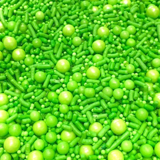 Lime Green Sprinkles Mix - Cool Mom Sprinkles