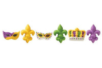 Thumbnail for Mardi Gras Cupcake Toppers - Cool Mom Sprinkles