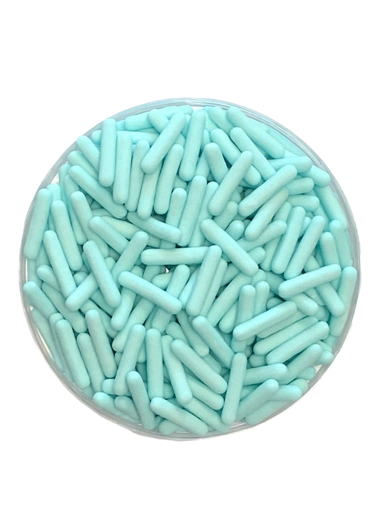 Matte Blue Sugar Rod Sprinkles - Cool Mom Sprinkles