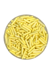 Thumbnail for Matte Yellow Sugar Rod Sprinkles - Cool Mom Sprinkles