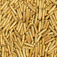 Thumbnail for Metallic Gold Rod Sprinkles - Cool Mom Sprinkles