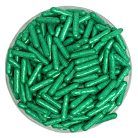 Thumbnail for Metallic Green Rod Sprinkles - Cool Mom Sprinkles
