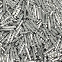 Thumbnail for Metallic Silver Rod Sprinkles - Cool Mom Sprinkles