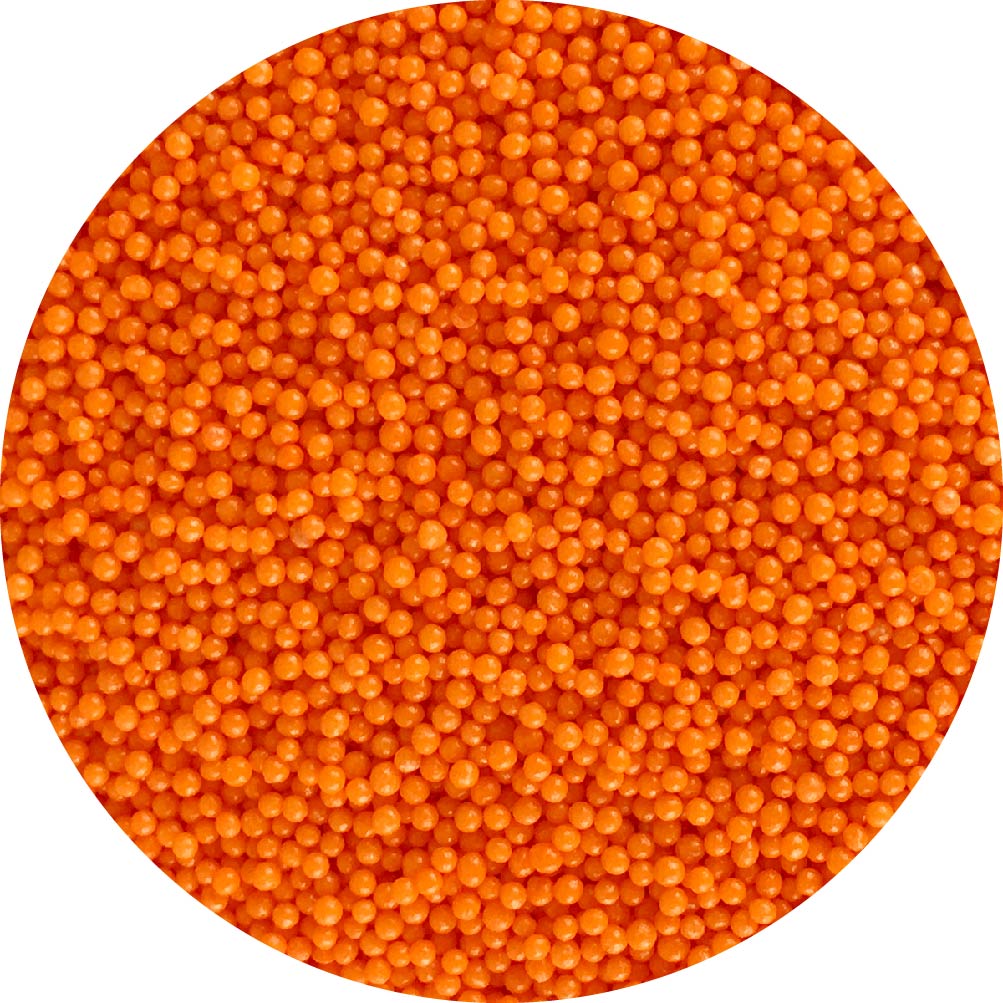 Orange Nonpareils - Cool Mom Sprinkles
