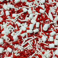 Thumbnail for Peppermint Hot Cocoa Bomb Sprinkles Mix - Cool Mom Sprinkles