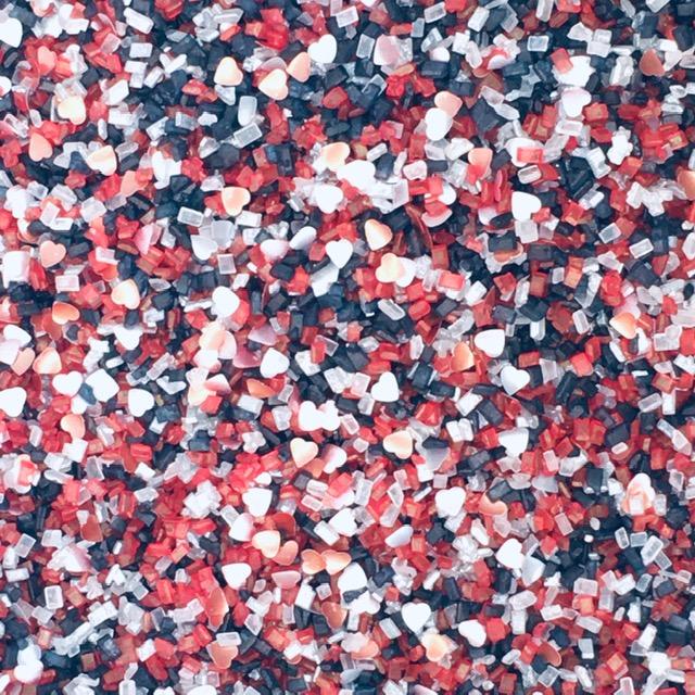 Queen Of Hearts Sanding Sugar Mix - Cool Mom Sprinkles