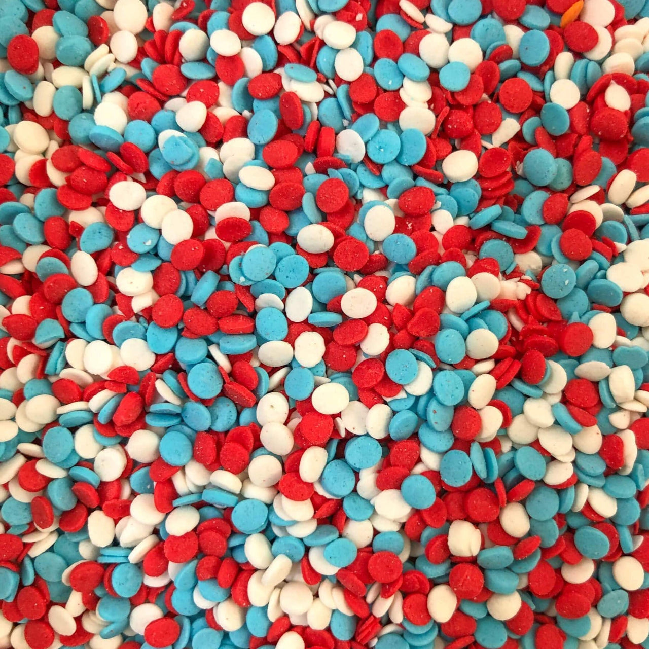 Red White & Blue Quins Sprinkles - Cool Mom Sprinkles