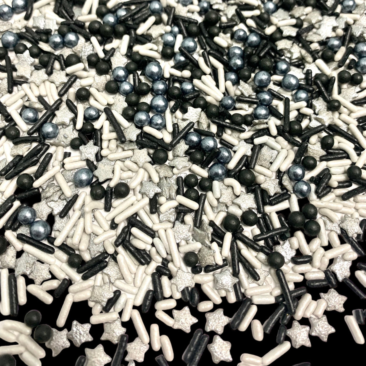 Silver & Black Sprinkles Mix - Cool Mom Sprinkles