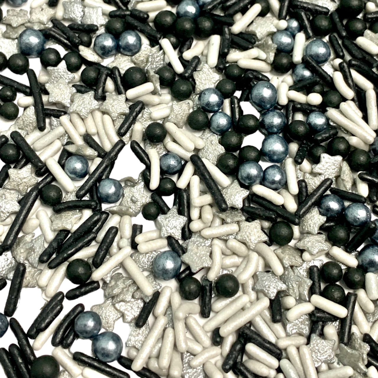 Silver & Black Sprinkles Mix - Cool Mom Sprinkles
