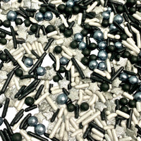 Thumbnail for Silver & Black Sprinkles Mix - Cool Mom Sprinkles