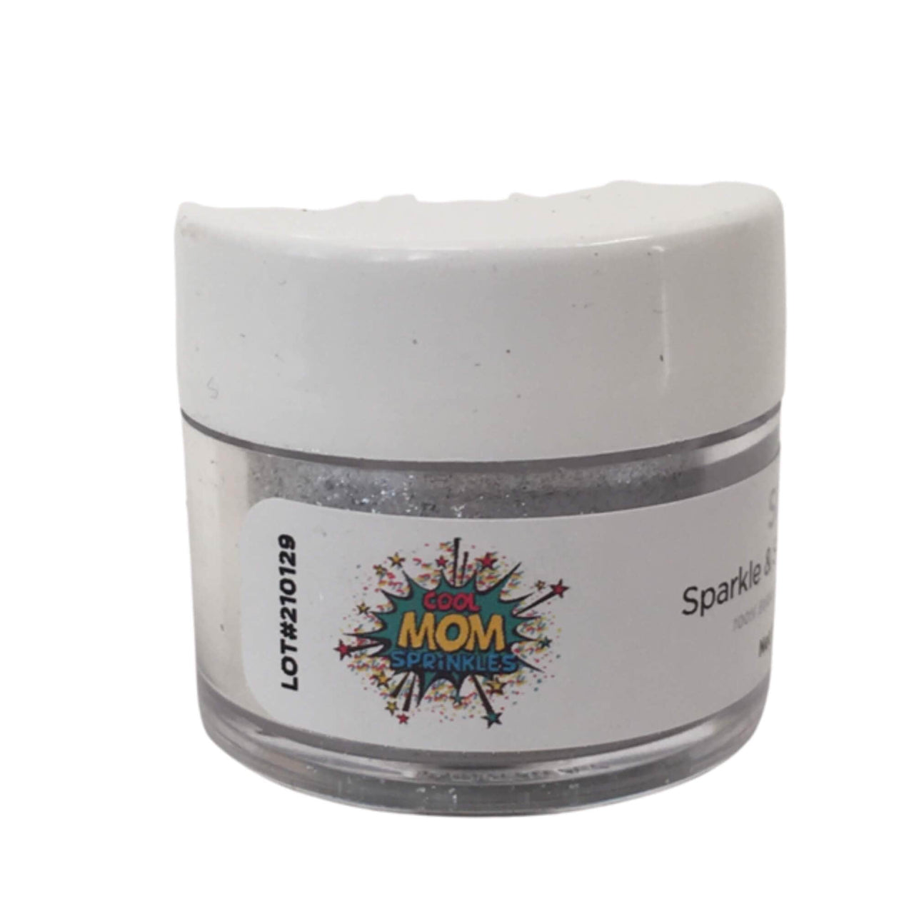 Silver Glitter Dust - Cool Mom Sprinkles