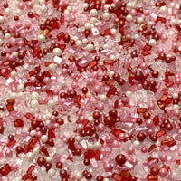 Thumbnail for Valentine's Day Sanding Sugar And Nonpareils Mix - Cool Mom Sprinkles