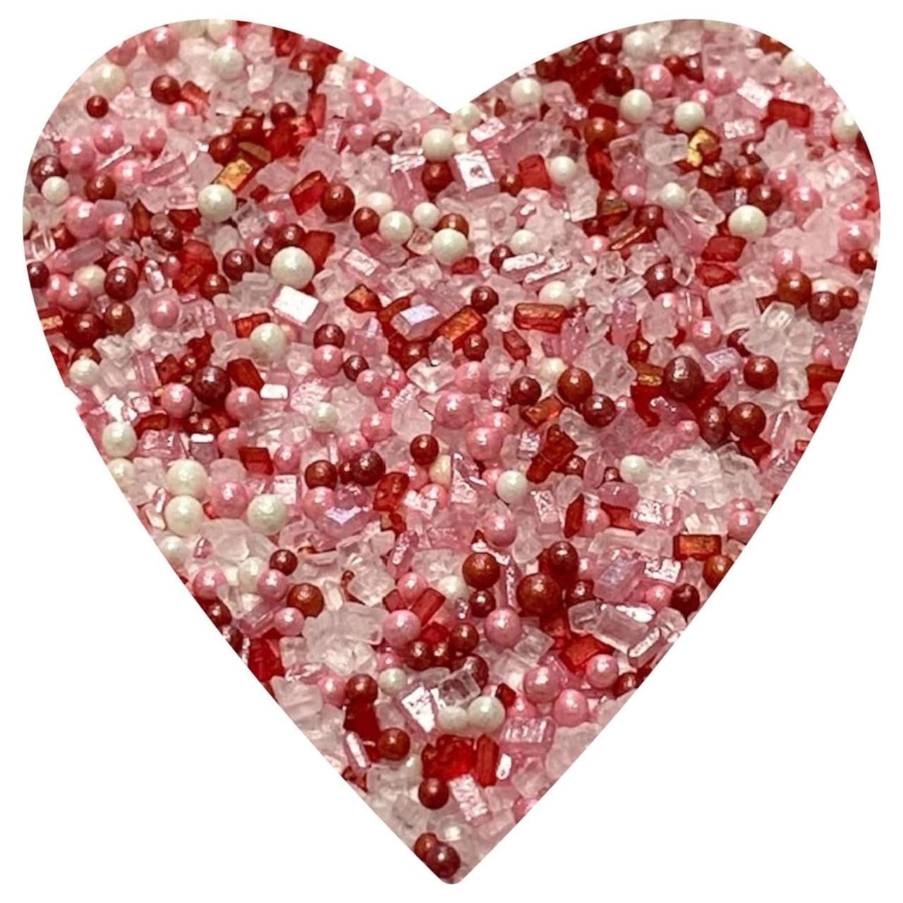 Valentine's Day Sanding Sugar And Nonpareils Mix - Cool Mom Sprinkles