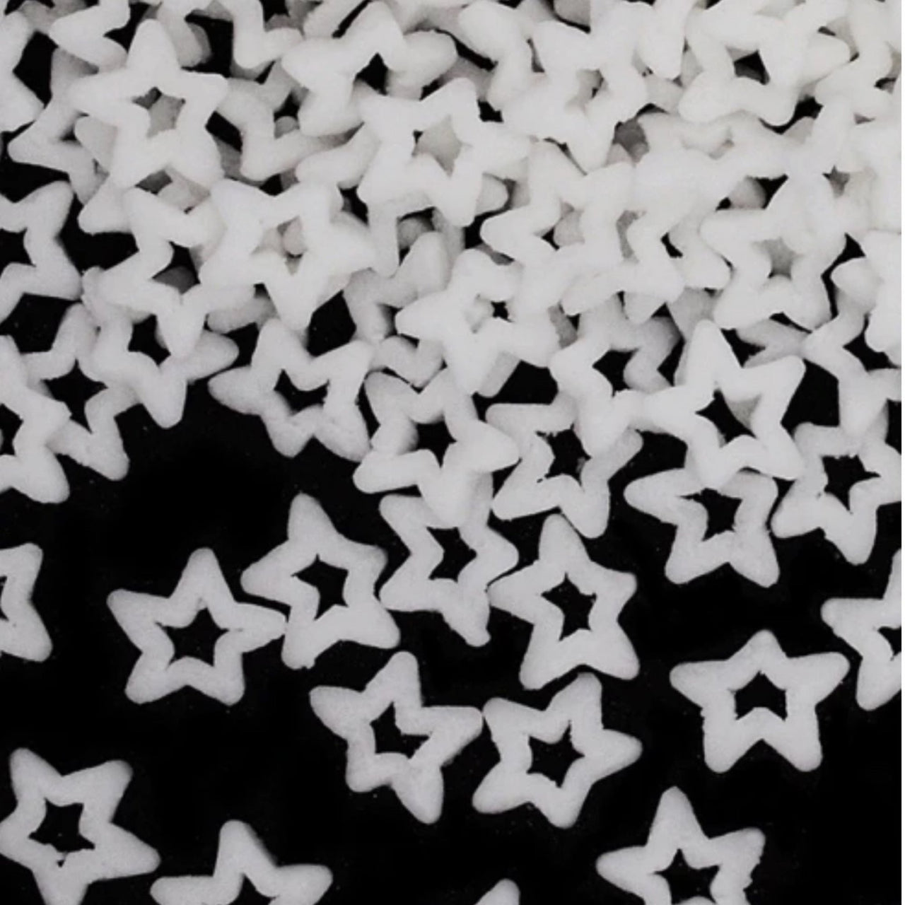 White North Star All Natural Confetti Sprinkles 💟 - Cool Mom Sprinkles